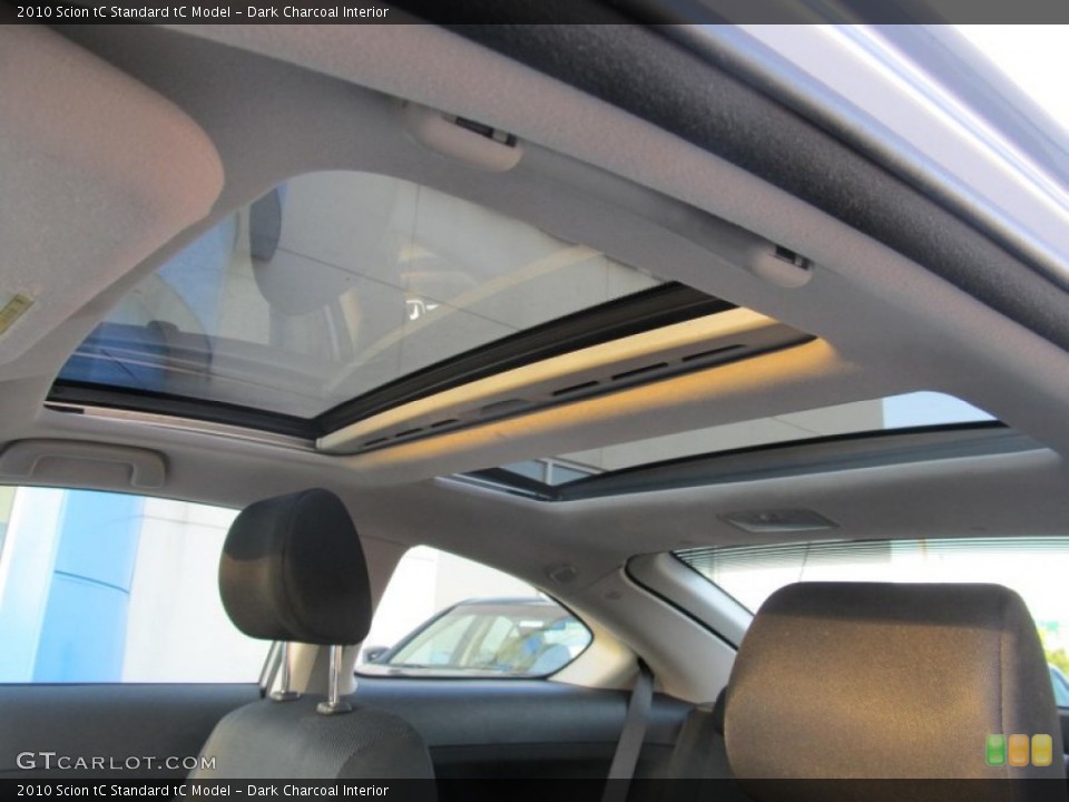 Dark Charcoal Interior Sunroof for the 2010 Scion tC  #69883627