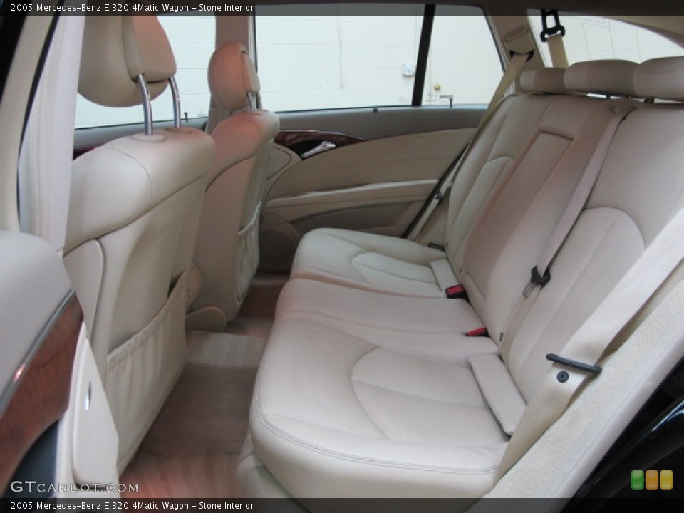 Stone Interior Rear Seat for the 2005 Mercedes-Benz E 320 4Matic Wagon #69887257