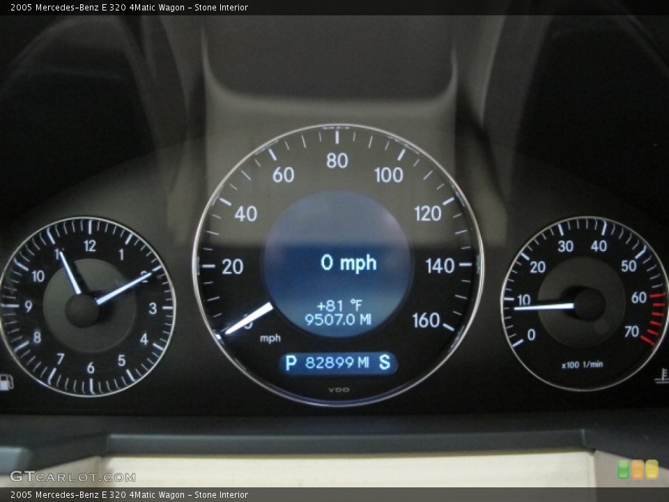 Stone Interior Gauges for the 2005 Mercedes-Benz E 320 4Matic Wagon #69887338