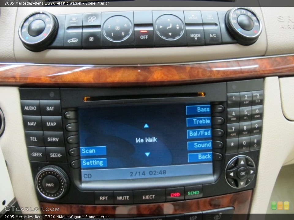 Stone Interior Controls for the 2005 Mercedes-Benz E 320 4Matic Wagon #69887358