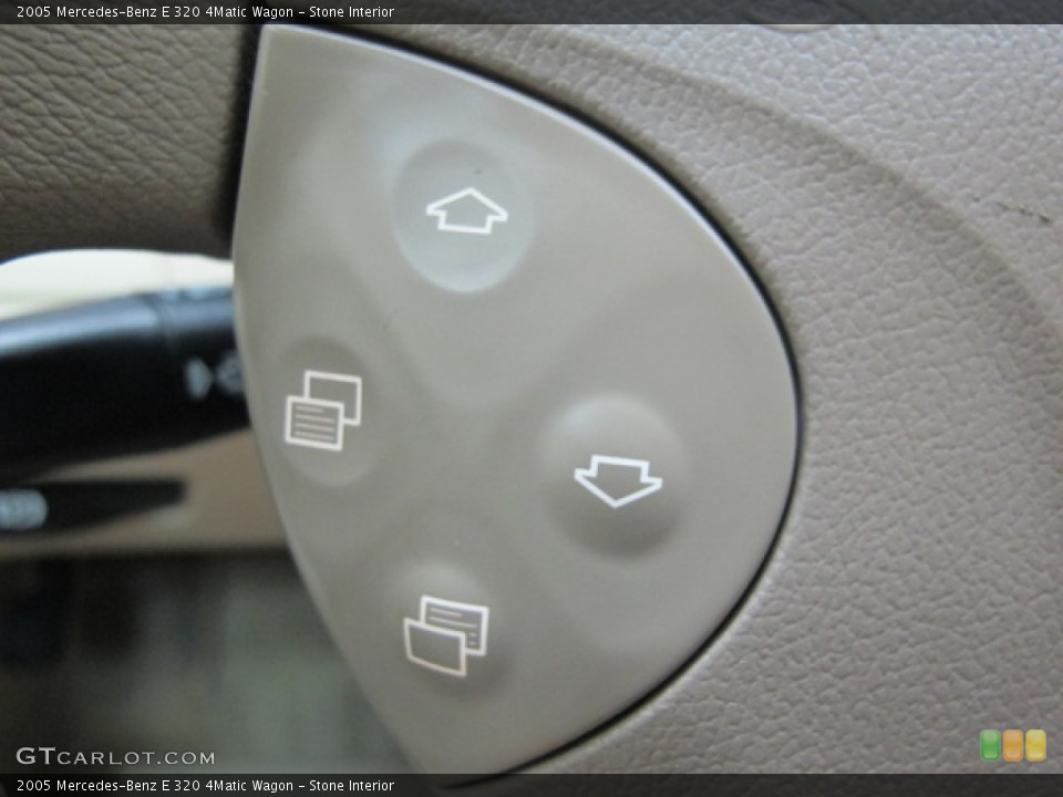 Stone Interior Controls for the 2005 Mercedes-Benz E 320 4Matic Wagon #69887410