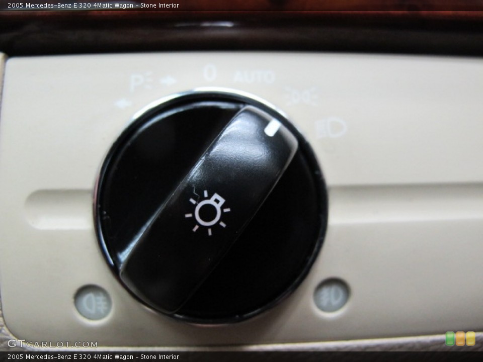 Stone Interior Controls for the 2005 Mercedes-Benz E 320 4Matic Wagon #69887416