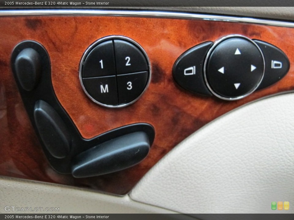 Stone Interior Controls for the 2005 Mercedes-Benz E 320 4Matic Wagon #69887427