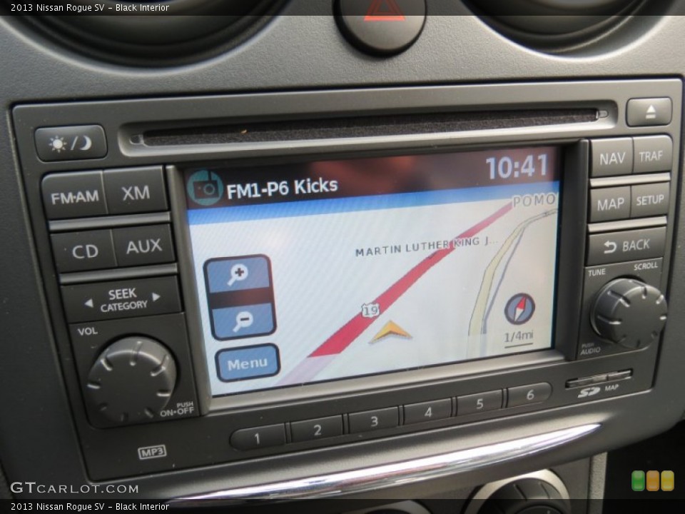Black Interior Navigation for the 2013 Nissan Rogue SV #69890941