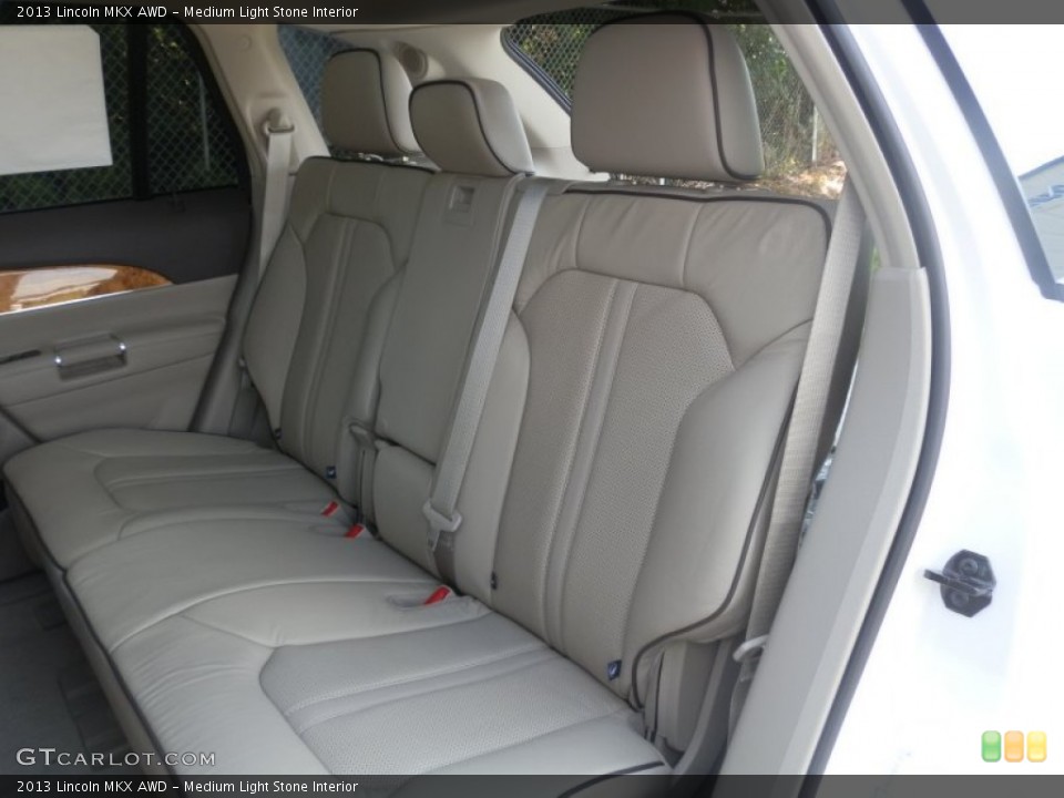 Medium Light Stone Interior Rear Seat for the 2013 Lincoln MKX AWD #69892876