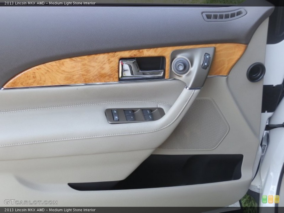 Medium Light Stone Interior Door Panel for the 2013 Lincoln MKX AWD #69892912