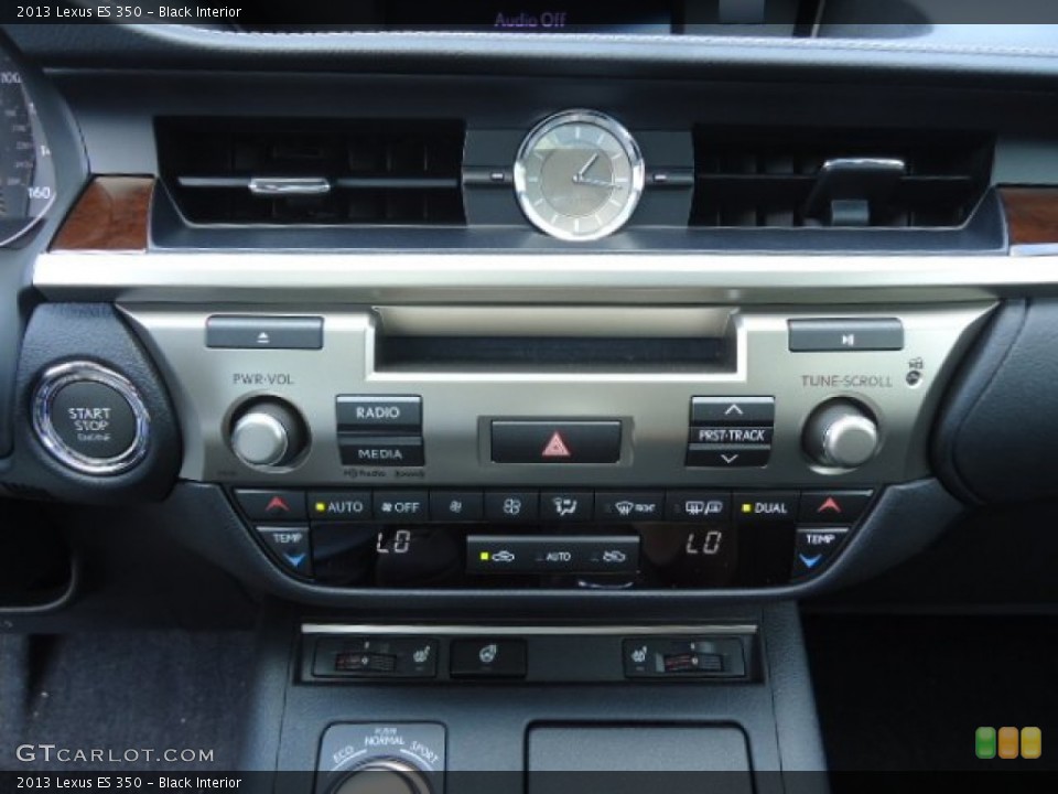 Black Interior Controls for the 2013 Lexus ES 350 #69901366