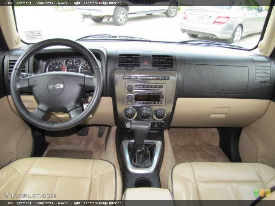 Light Cashmere Beige Interior Dashboard for the 2006 Hummer H3  #69902290