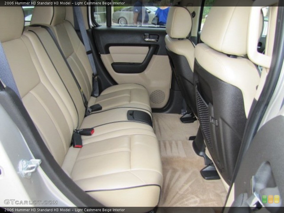 Light Cashmere Beige Interior Rear Seat for the 2006 Hummer H3  #69902380