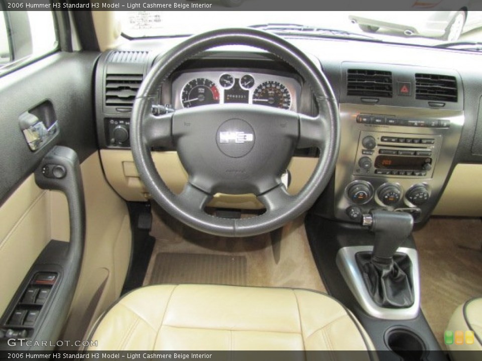 Light Cashmere Beige Interior Dashboard for the 2006 Hummer H3  #69902422