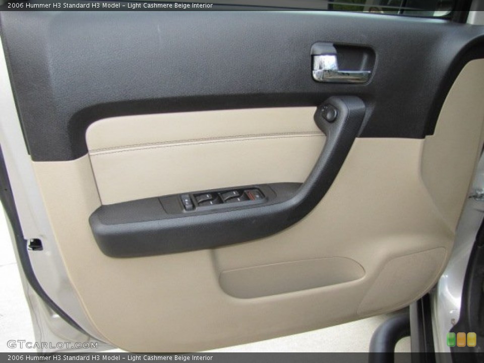 Light Cashmere Beige Interior Door Panel for the 2006 Hummer H3  #69902464