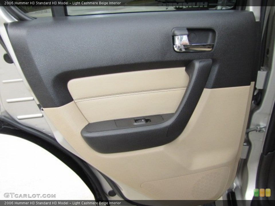 Light Cashmere Beige Interior Door Panel for the 2006 Hummer H3  #69902470