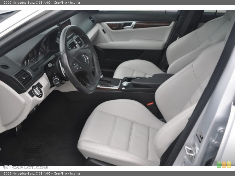 Grey/Black Interior Photo for the 2009 Mercedes-Benz C 63 AMG #69905501