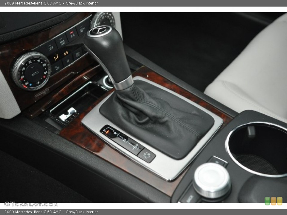 Grey/Black Interior Transmission for the 2009 Mercedes-Benz C 63 AMG #69905525