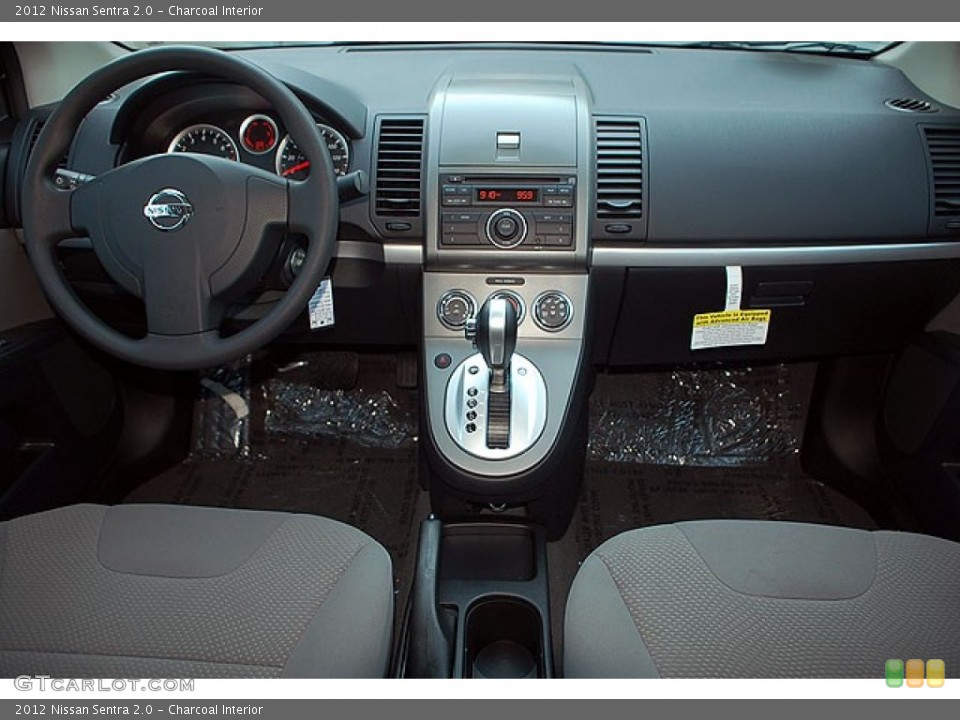 Charcoal Interior Dashboard for the 2012 Nissan Sentra 2.0 #69905742