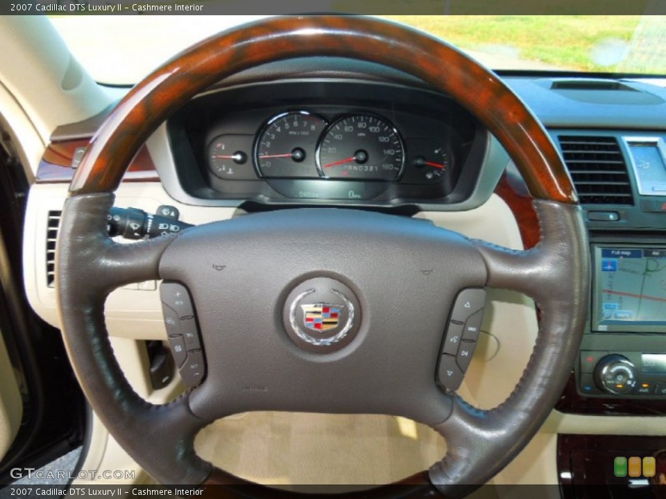 Cashmere Interior Steering Wheel for the 2007 Cadillac DTS Luxury II #69906998