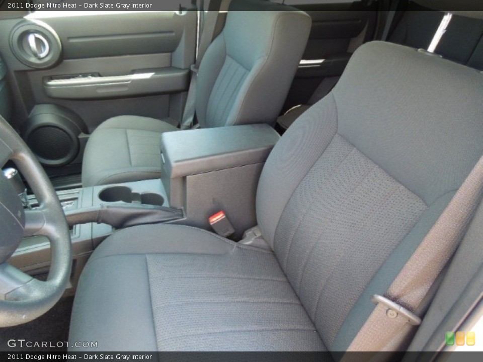 Dark Slate Gray Interior Front Seat for the 2011 Dodge Nitro Heat #69907195