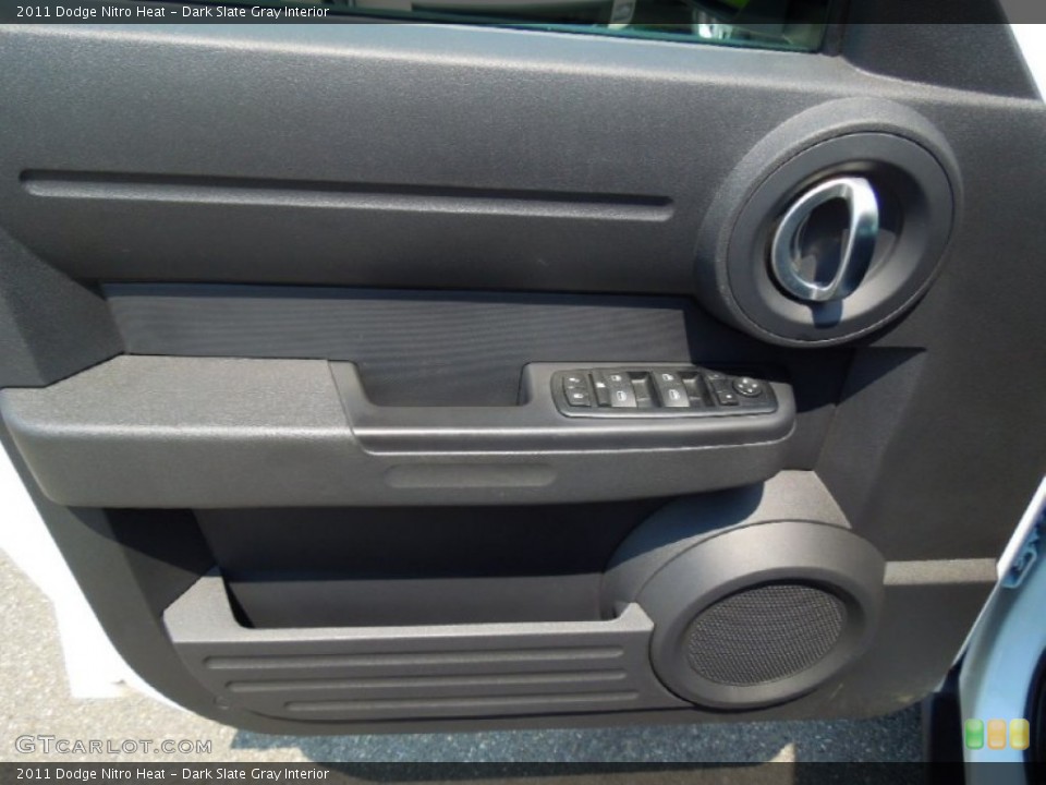 Dark Slate Gray Interior Door Panel for the 2011 Dodge Nitro Heat #69907203