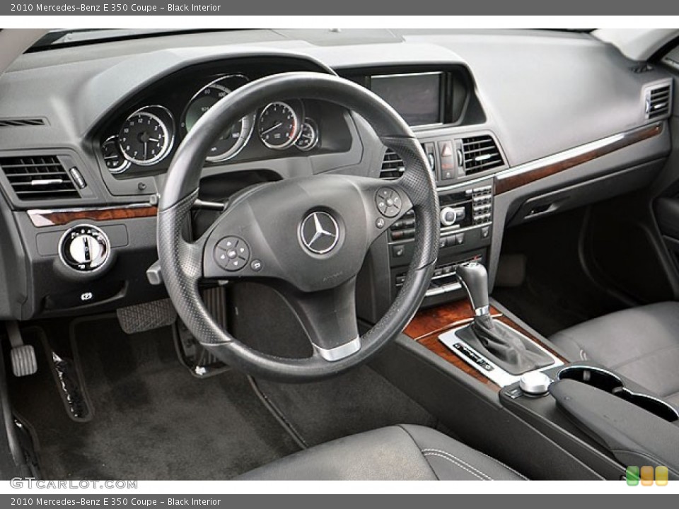 Black Interior Prime Interior for the 2010 Mercedes-Benz E 350 Coupe #69907217