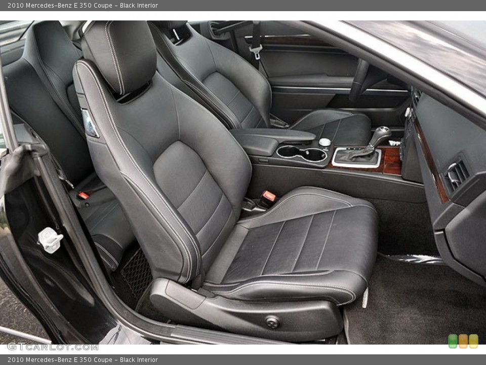 Black Interior Photo for the 2010 Mercedes-Benz E 350 Coupe #69907258