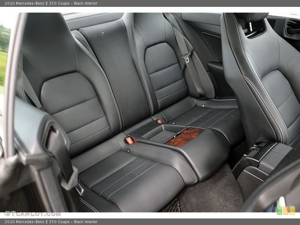 Black Interior Photo for the 2010 Mercedes-Benz E 350 Coupe #69907271
