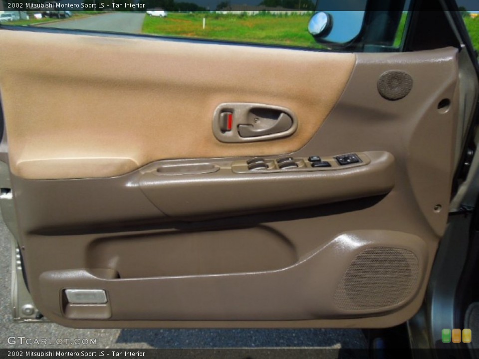 Tan Interior Door Panel for the 2002 Mitsubishi Montero Sport LS #69908156
