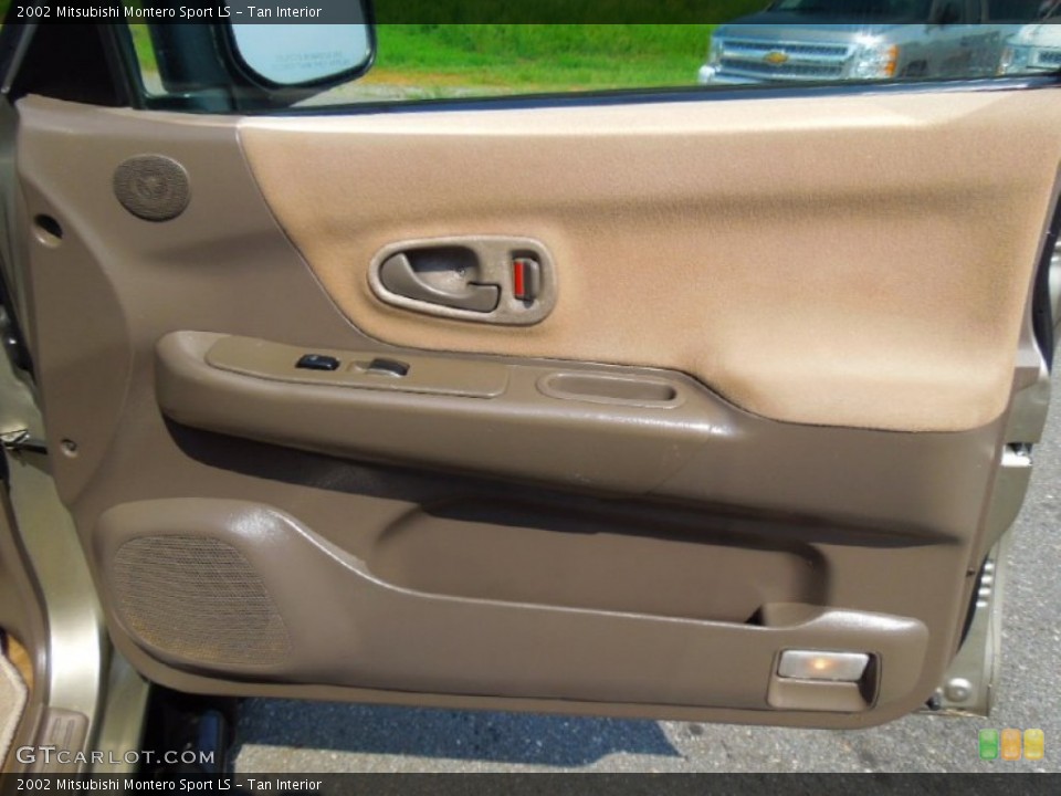 Tan Interior Door Panel for the 2002 Mitsubishi Montero Sport LS #69908258