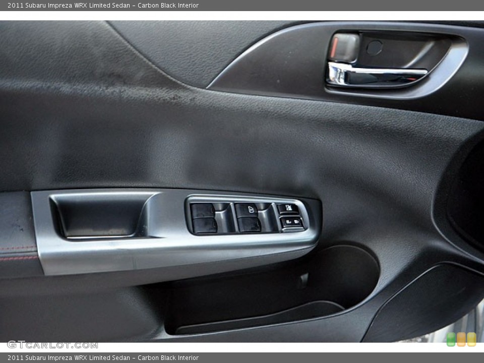 Carbon Black Interior Controls for the 2011 Subaru Impreza WRX Limited Sedan #69909464