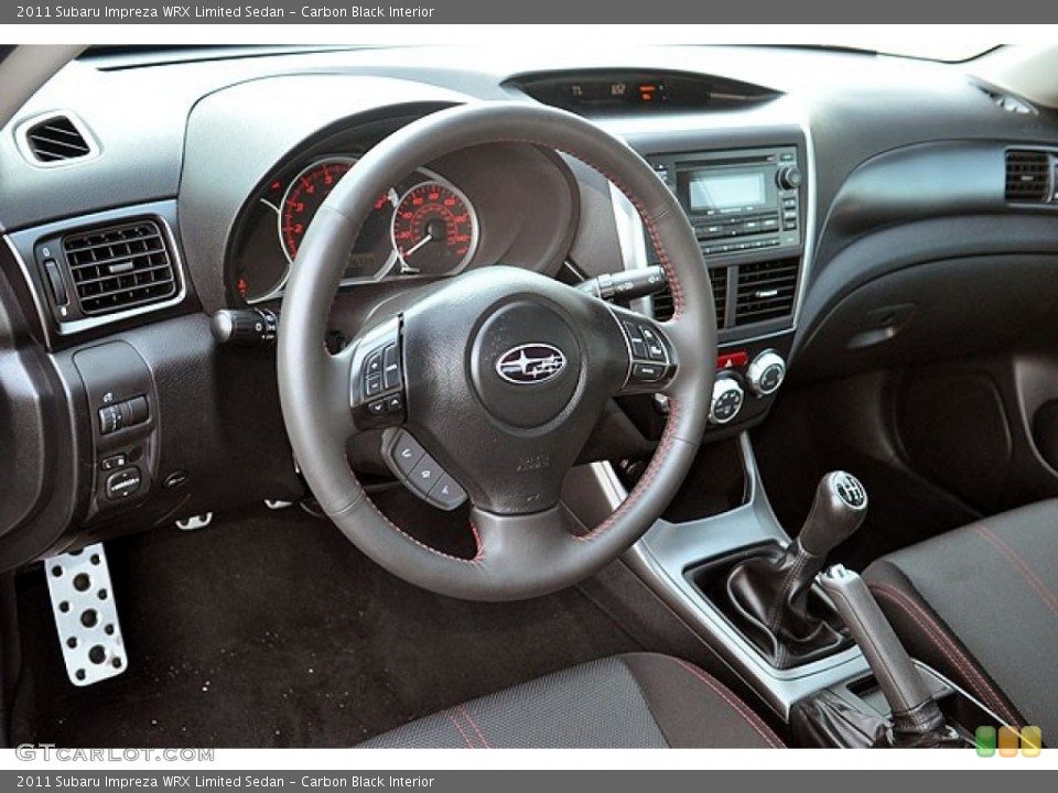 Carbon Black Interior Prime Interior for the 2011 Subaru Impreza WRX Limited Sedan #69909470