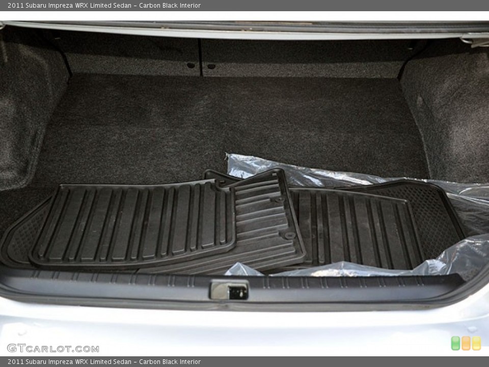 Carbon Black Interior Trunk for the 2011 Subaru Impreza WRX Limited Sedan #69909551