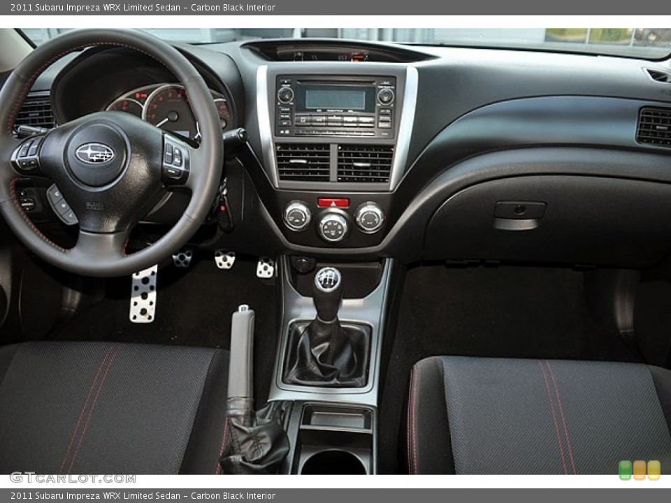 Carbon Black Interior Dashboard for the 2011 Subaru Impreza WRX Limited Sedan #69909575