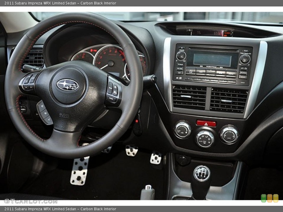 Carbon Black Interior Dashboard for the 2011 Subaru Impreza WRX Limited Sedan #69909584