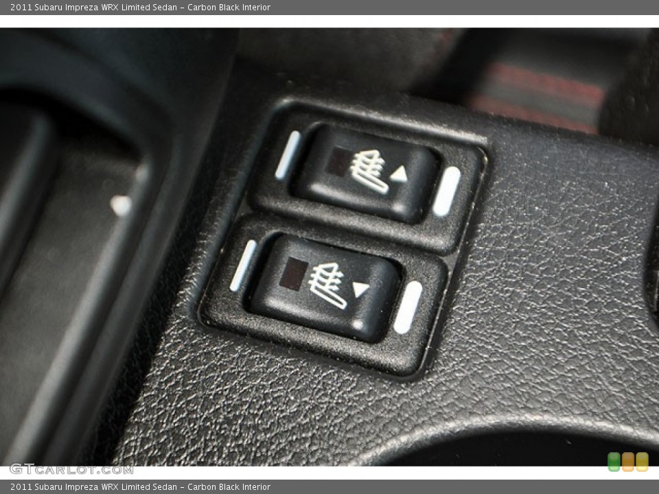 Carbon Black Interior Controls for the 2011 Subaru Impreza WRX Limited Sedan #69909603