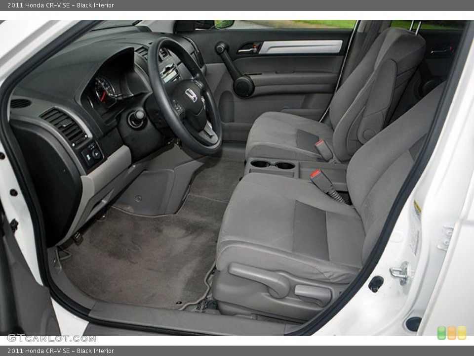 Black Interior Photo for the 2011 Honda CR-V SE #69910283