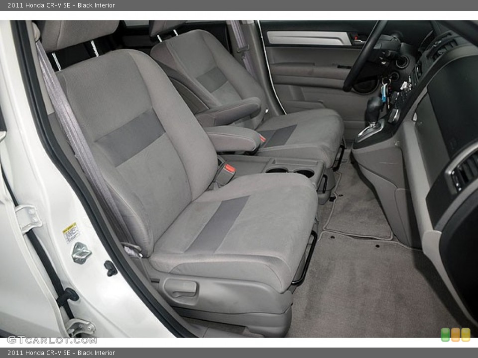Black Interior Front Seat for the 2011 Honda CR-V SE #69910343