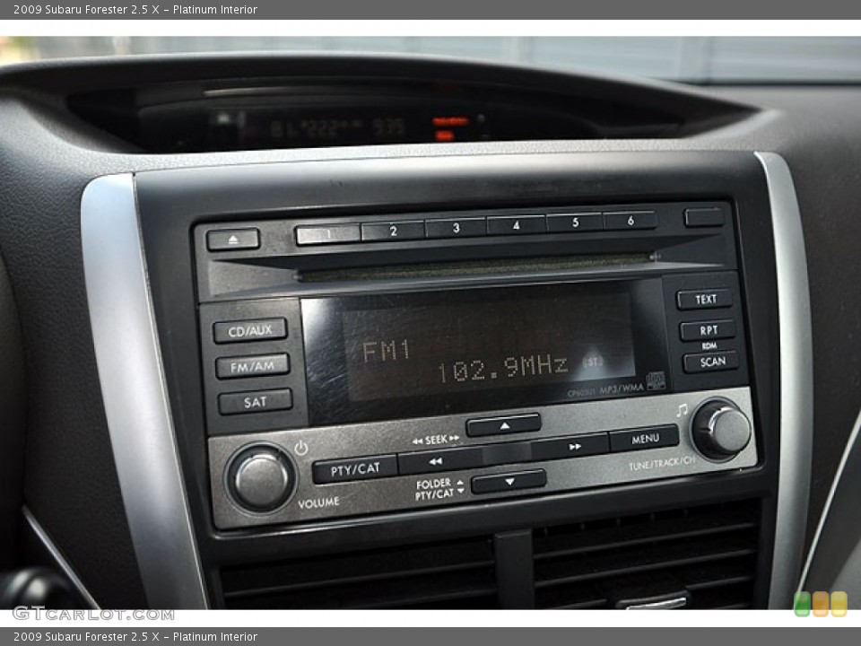 Platinum Interior Audio System for the 2009 Subaru Forester 2.5 X #69910742