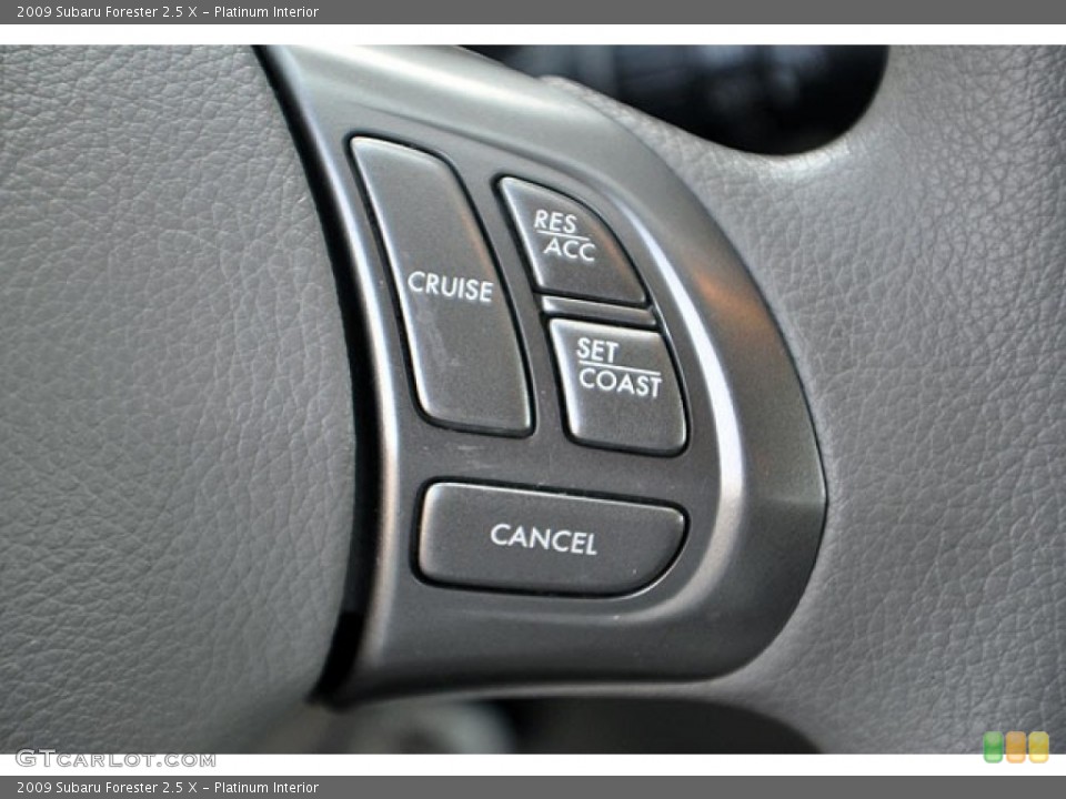 Platinum Interior Controls for the 2009 Subaru Forester 2.5 X #69910760