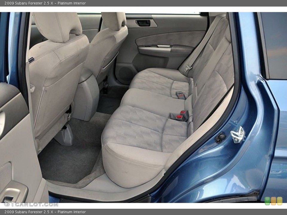 Platinum Interior Rear Seat for the 2009 Subaru Forester 2.5 X #69910775