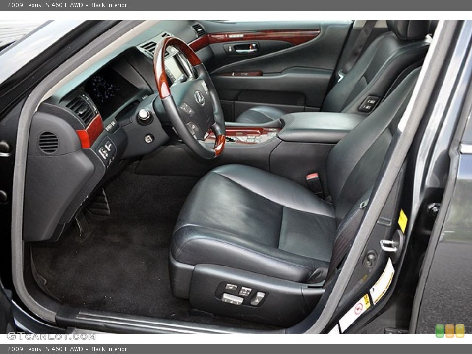 Black Interior Photo for the 2009 Lexus LS 460 L AWD #69910976