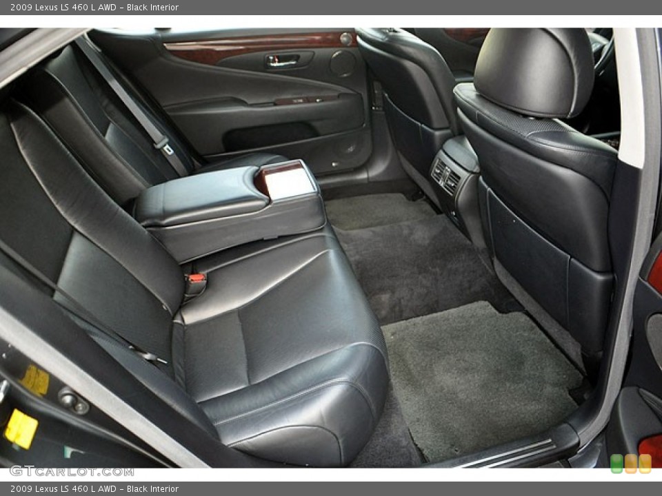 Black Interior Photo for the 2009 Lexus LS 460 L AWD #69911023