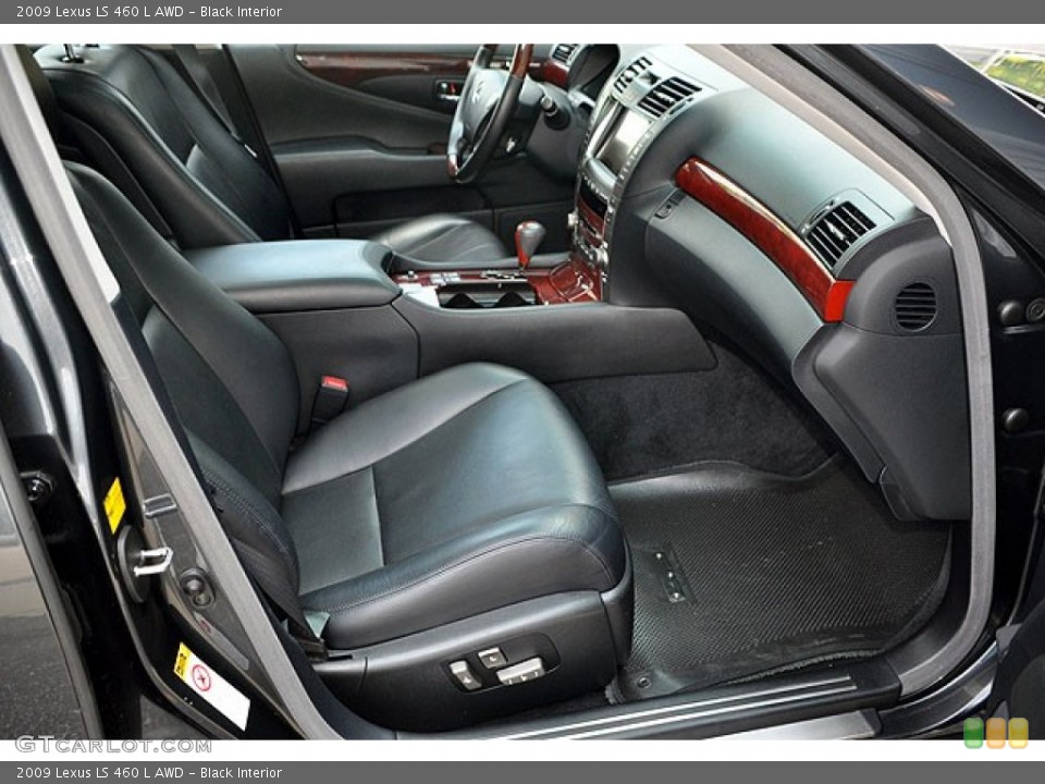 Black Interior Photo for the 2009 Lexus LS 460 L AWD #69911072