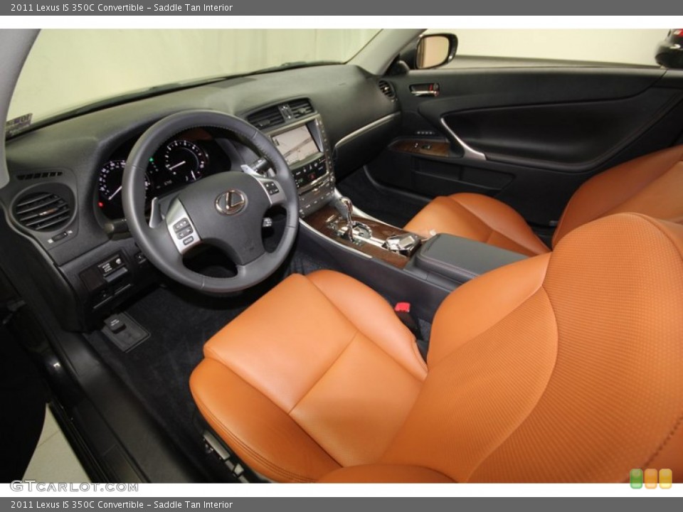 Saddle Tan Interior Photo for the 2011 Lexus IS 350C Convertible #69911375