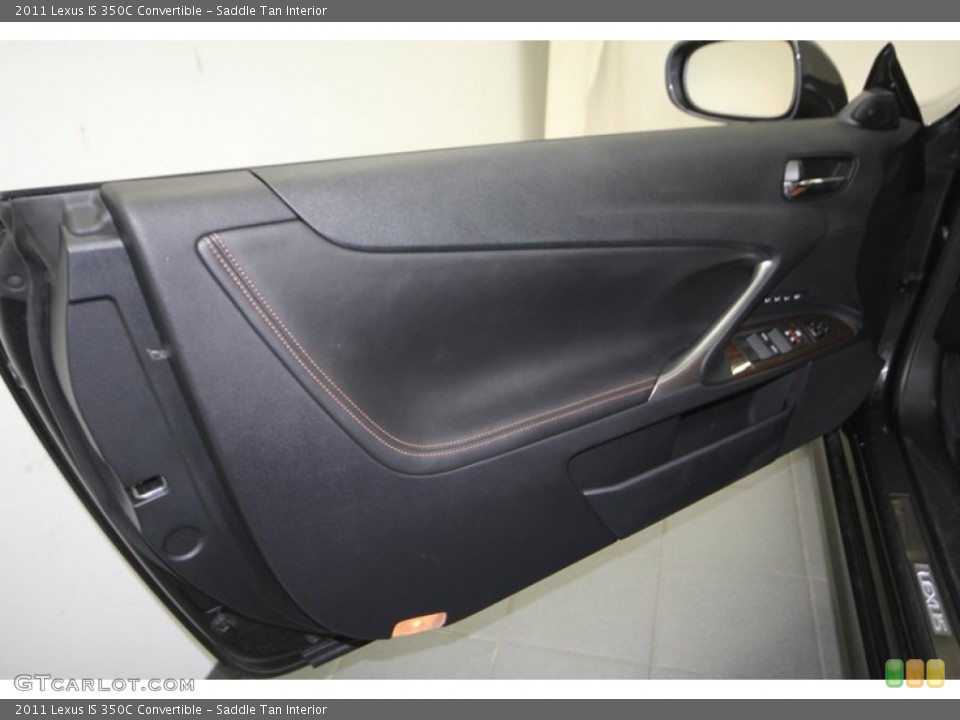 Saddle Tan Interior Door Panel for the 2011 Lexus IS 350C Convertible #69911393