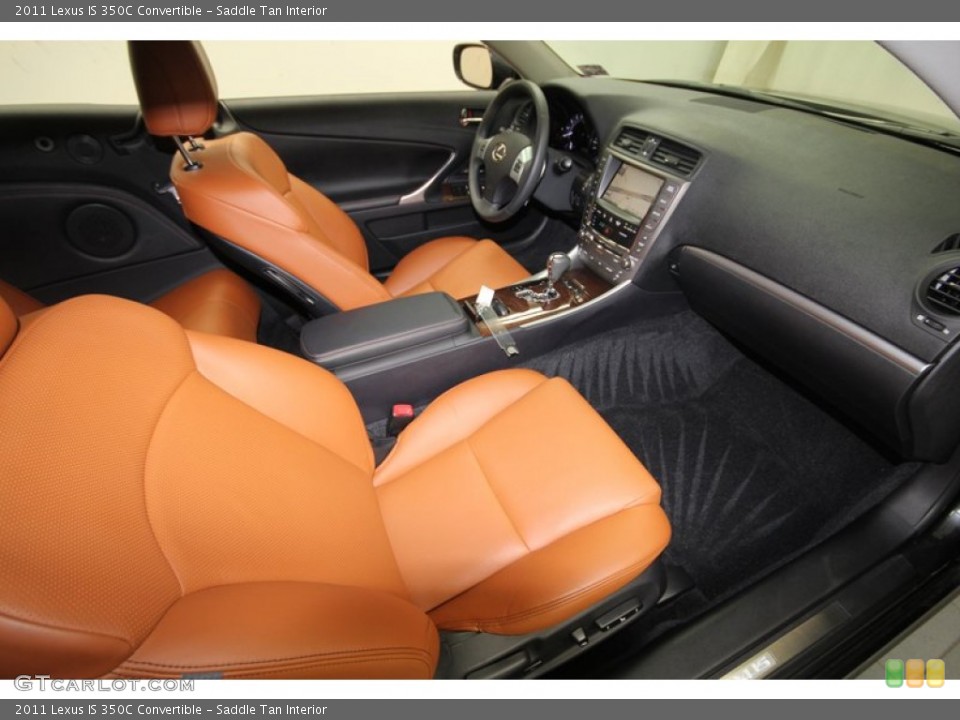 Saddle Tan Interior Photo for the 2011 Lexus IS 350C Convertible #69911597