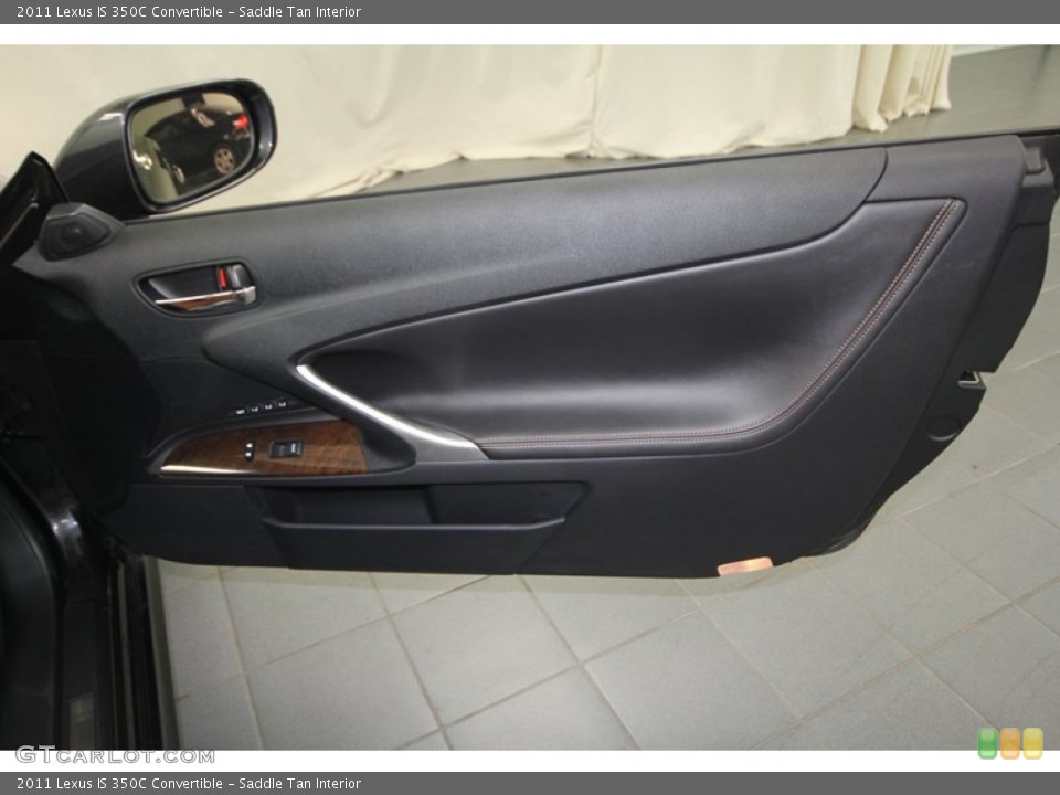 Saddle Tan Interior Door Panel for the 2011 Lexus IS 350C Convertible #69911615