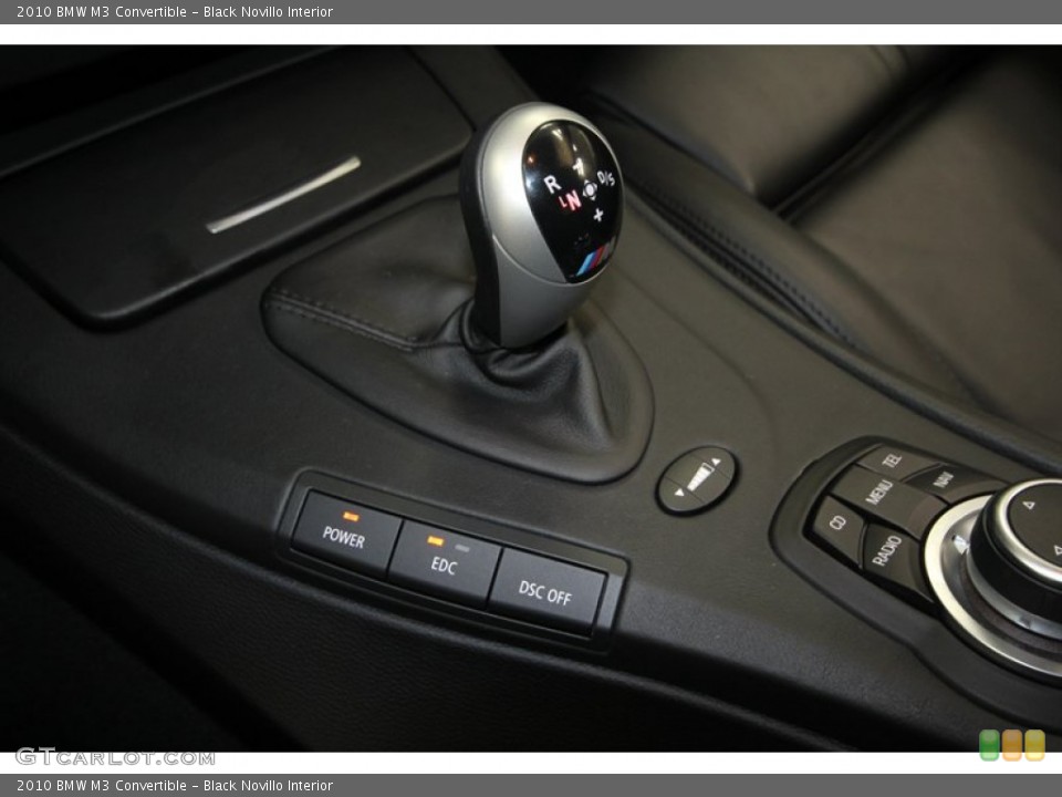 Black Novillo Interior Transmission for the 2010 BMW M3 Convertible #69912206