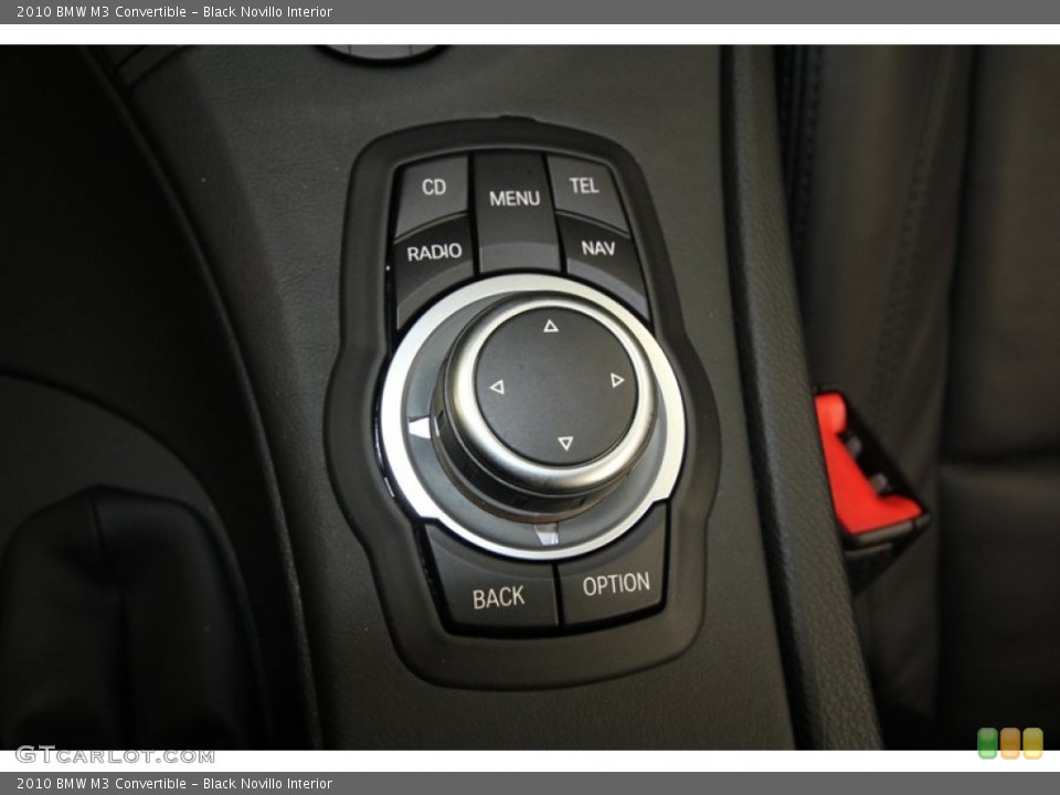 Black Novillo Interior Controls for the 2010 BMW M3 Convertible #69912215
