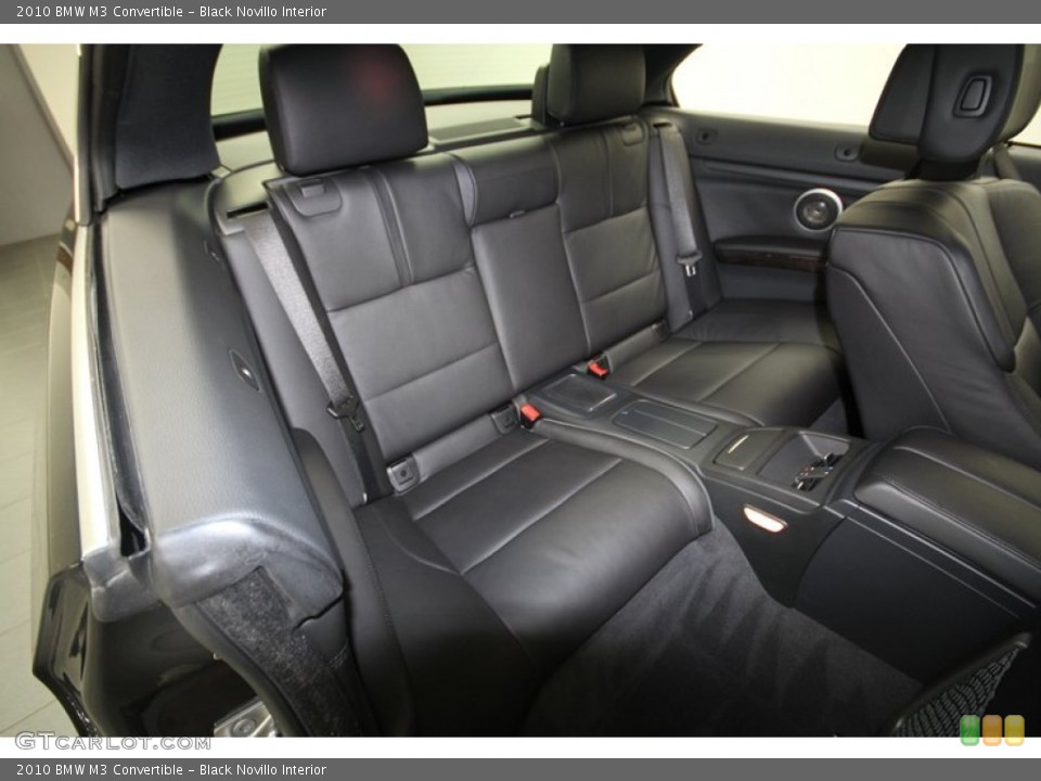 Black Novillo Interior Photo for the 2010 BMW M3 Convertible #69912294