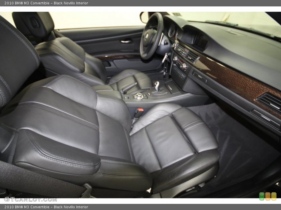 Black Novillo Interior Photo for the 2010 BMW M3 Convertible #69912302