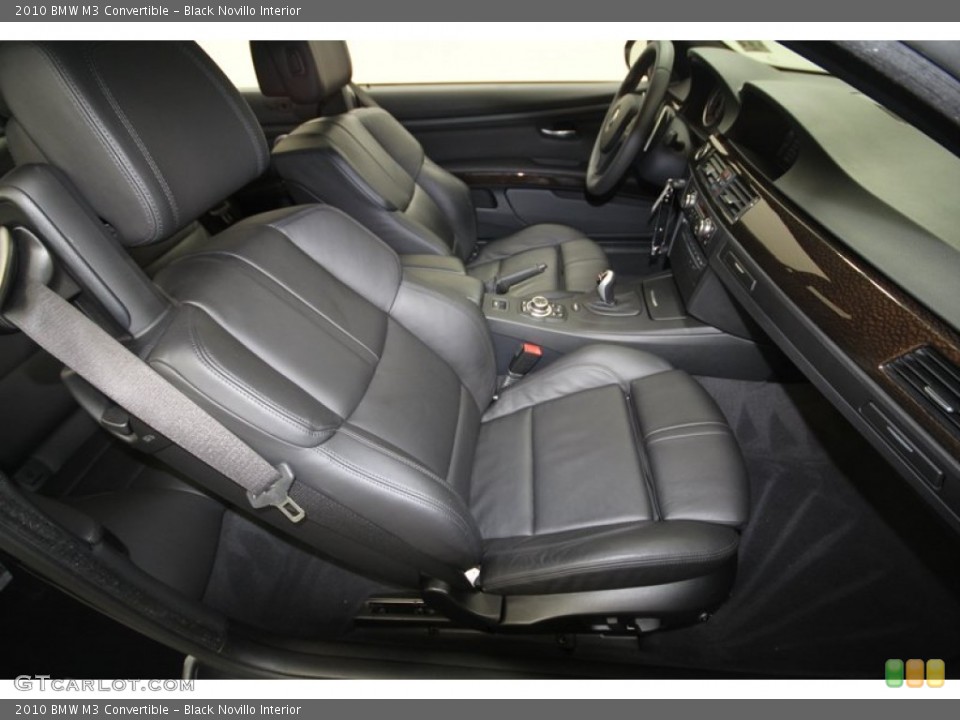 Black Novillo Interior Photo for the 2010 BMW M3 Convertible #69912326